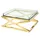 Casa Padrino Luxus Couchtisch Gold 100 x 100 x 46,5 cm