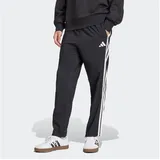 adidas Essentials 3-Streifen Stanford Open Hem Hose Black / White M