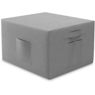 Husse für Klappmatratze Gästematratze 90x200x15, grau