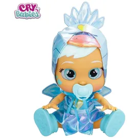 IMC TOYS CRY BABIES Stars Sydney - Interactive Puppe, die echte Tränen weint mit ausziehbarem Outfit!-Geschenk Spielzeug für Kinder ab 18 Monaten