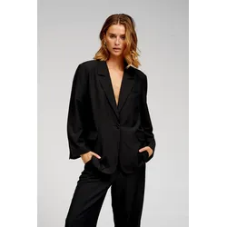 Oversized Blazer - Schwarz - TeeShoppen