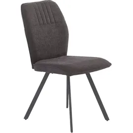 Jockenhöfer Gruppe 4-Fußstuhl »Kelly« (Set) 4 Stk., grau