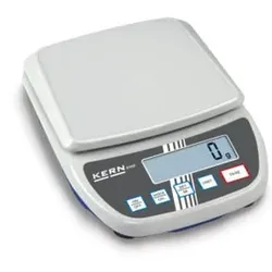 Kern Schulwaage EMS 12K0.1+C kalibriert, Wägebereich 12000 g, Ablesbarkeit 0,1 g