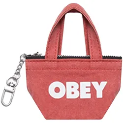 Obey PIGMENT OBEY INDUSTRIES 6 PANEL VELCRO - Rot - OSFA