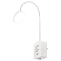 Lunartec Dimmbare CCT-LED-Steckerleuchte Weiß 1 St.