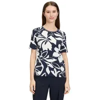 Betty Barclay Basic Shirt mit Print Dunkelblau/Weiß,36 | 36