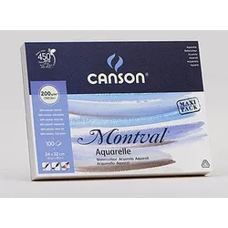 canson Aquarellblock Montval 24,0 x 32,0 cm