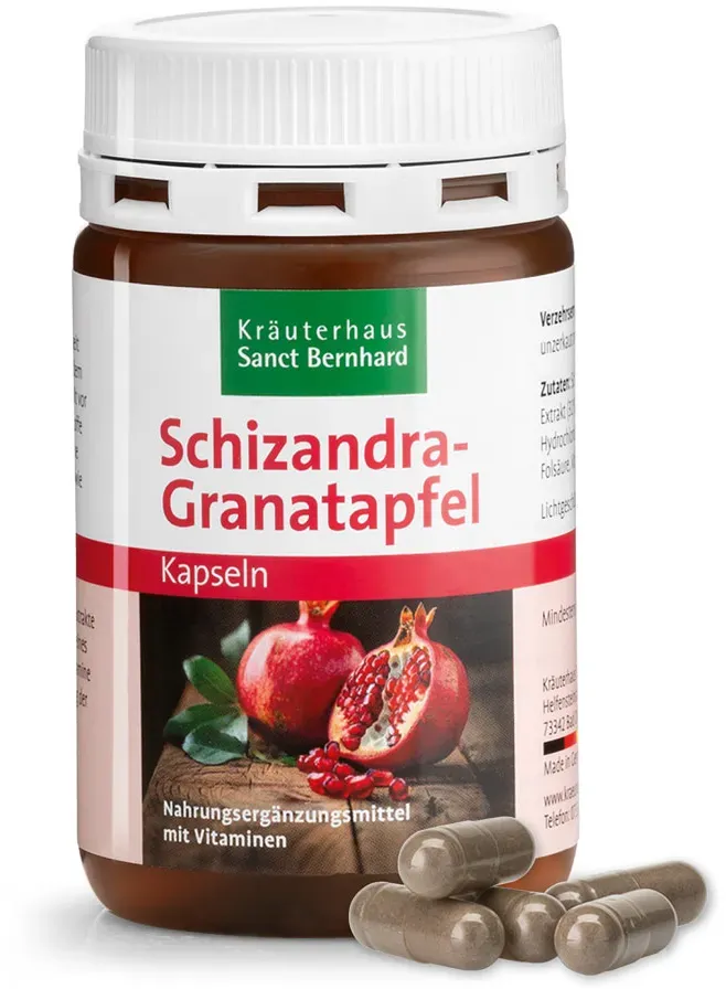 Capsule al melograno-schisandra - 56 g