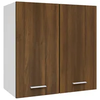 VidaXL Hängeschrank Braun Eichen-Optik 60x31x60 cm Holzwerkstoff