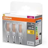 Osram LED Base Classic 4W E14 3er Pack (819337)