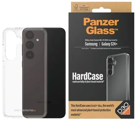 HardCase w. D3O® Samsung Galaxy S24 Plus | Transparent