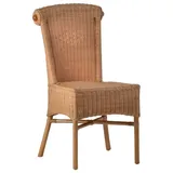MiaMöbel Rattanstuhl, aus Rattangeflecht Honig braun