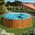 mypool Arcana Feeling Set 350 x 120 cm Holzoptik