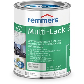 Remmers Multi-Lack 3in1 lichtgrau (RAL 7035), 0,75 l