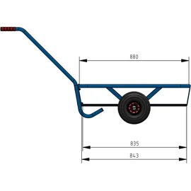 FETRA Handwagen 4092L 200 kg