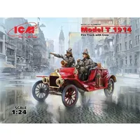 ICM Model T 1914 Fire Truck with Crew