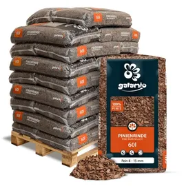 Galamio - Rindenmulch Pinie Fein 60l x 26 Sack 1560l