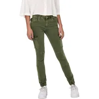 Only Damen Cargo Jeans ONLMISSOURI REG ANK Life Slim