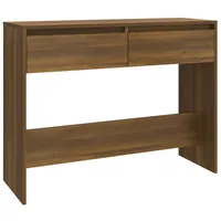 VidaXL Konsolentisch Braun Eichen-Optik 100x35x76,5 cm Holzwerkstoff
