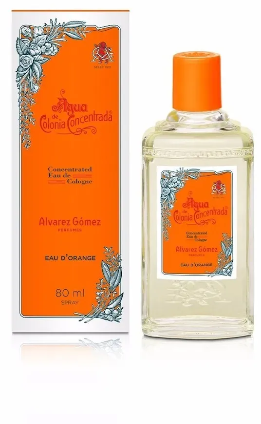 Alvarez Gomez Agua De Colonia Concentrada Eau D'Orange Eau de Cologne 80 ml