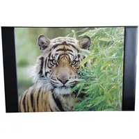 Livepac-Office Schreibtischunterlage 68x44cm / mit Tigermotiv