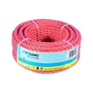 Pösamo PP-Seil gedr. orange 8,0mmx20m in Ringen