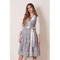 KRÜGER COLLECTION Dirndl Dirndl Ruth (70cm) grau 38