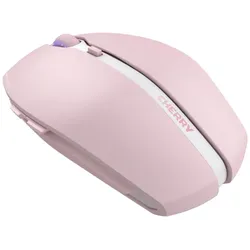 CHERRY Gentix BT - Bluetooth Maus mit Multi-Device Funktion für bis zu 3 Endgeräte, AES-128- Verschlüsselung, Cherry Blossom