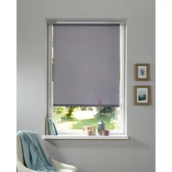 Seitenzugrollo MY HOME "Themse-Uni" Gr. 4, grau, B:70cm H:150cm, Polyester, Rollos, Bestseller mit 1500 4,5-Sterne-Bewertungen, Klemmträger Bestseller