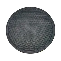 Mobiclinic Drehscheibe 40 cm Kunststoff Schwarz