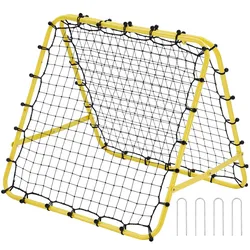 VEVOR Fußball-Rebounder-Netz Kick-Back Tragbar Fußballtrainer 40x35x37 Zoll