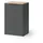 Vicco Kommode Wido 50 x 80 cm Anthrazit/Sonoma