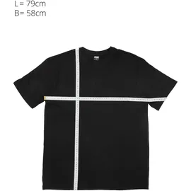 URBAN CLASSICS Heavy Oversized Tee schwarz L