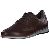 LLOYD Schnürschuhe in DARKBROWN/OXBLOOD | 7,5