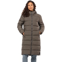 Jack Wolfskin Frozen Palace Coat W Daunenparka, cold coffee, XXL EU