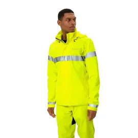 Vaude Herren Luminum Rain Jacke (Größe L, gelb)