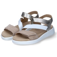 Ara Shoes Sandalette »MADEIRA«, Gr. 39, sand-weiß-platinfarben, , 48282050-39