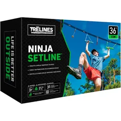 Einzelschaukel TRELINES "Ninja Abenteuer Kletter-Set, 10 Meter", bunt, Schaukeln, Kinder