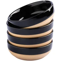 Sallys Hochtemperatur Porzellan Schälchen "Mirrorglaze" - 4er Set