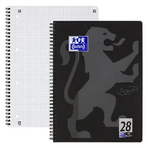 Oxford Collegeblock Touch A4 kariert schwarz