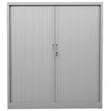 Proregal Rollladenschrank Weasel 3 Ordernhöhen HxBxT 135 x 120 x 46 cm Grau