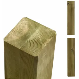 Plus Zaunpfosten 9 x 268 cm Natur/Holz