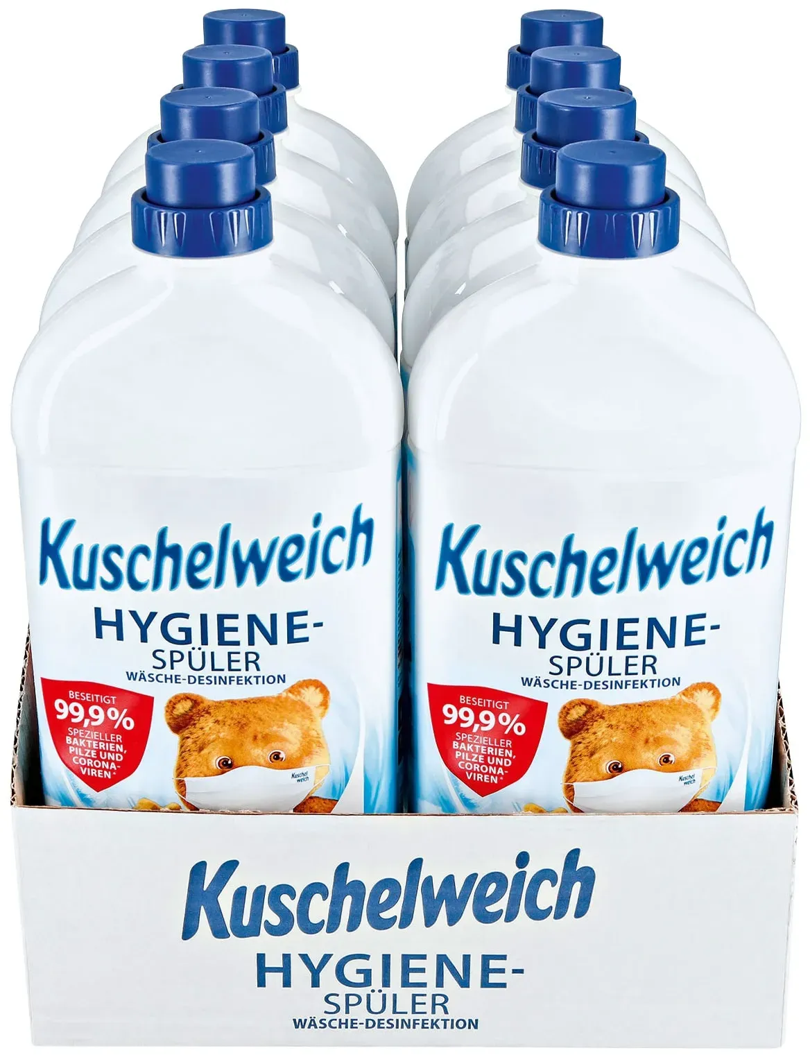 Kuschelweich Hygienespüler 18 WL, 8er Pack