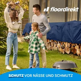 Floordirekt Abdeckplane 3 x 4 m Blau