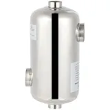 Clanmacy Pool-Wärmepumpe Poolheizung Schwimmbadheizer Schwimmbad Edelstahl Wärmetauscher 28KW grau