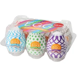 Tenga Egg Variety Pack Masturbator-Set Wonder 6 St.