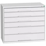 bott verso Schubladenschrank, mit 6 Schubladen und Einzelauszug, BxTxH: 1050 x 550 x 900 mm