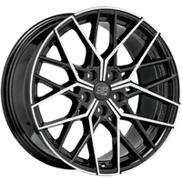 MSW 74 8.5x20 ET40 5x120 72,56, gloss black full polished