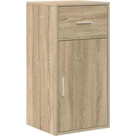 vidaXL Eckschreibtisch Sonoma Eiche braun