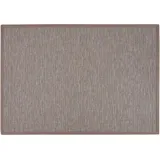 DEKOWE In- & Outdoorteppich Naturino Effekt", grau 80x150 cm